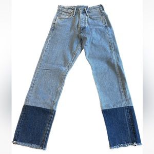 💕 NWOT Rag & Bone Women’s Maya High Rise Ankle Slim Indigo Blue Jeans, S…